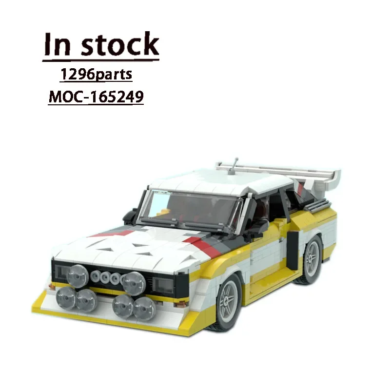 MOC-165249 New Supercar Assembly Patching Building Block Model 1296 Parts MOC Creative Kids Birthday Building Blocks Toy Gift