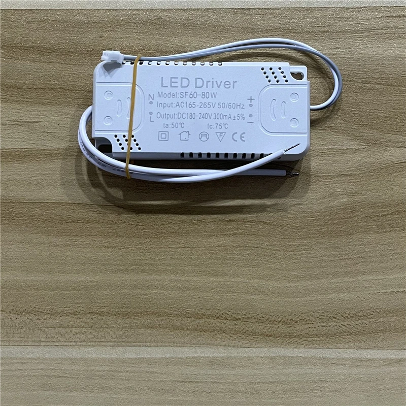 60-80W LED Driver Adapter LED Lighting AC165-265V Non-Isolating Transformer For Ceiling Light Replacement Wholesale drop ship