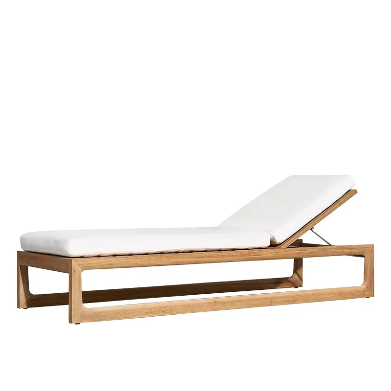 

Outdoor teak bed villa hotel swimming pool outdoor lounge
