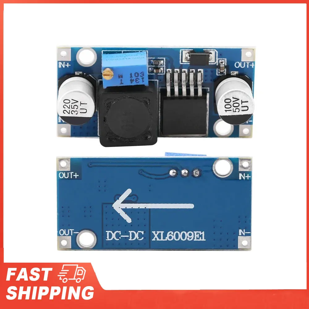 Boost Voltage Converter Module DC‑DC Converter Module XL6009E1 DC‑DC Adjustable Step Up Power Boost Voltage Converter Module