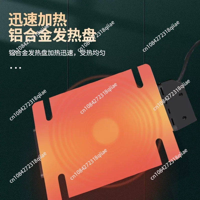 Buffet Heating Plate Stainless Steel Heat Preservation Plate Dining Furnace Electric Heating Plate Temperature Adjustable