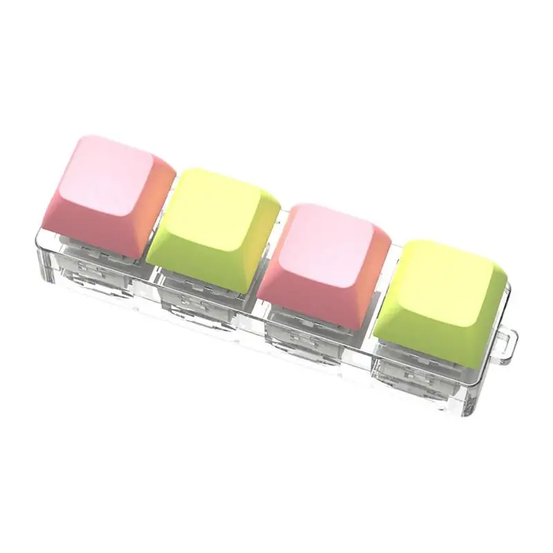 

Mechanical Keyboard Switch Shaft Sampler Stress Reliever 4 Key Switch Tester Toy Party Favor For Kid Birthday Gifts Random Color