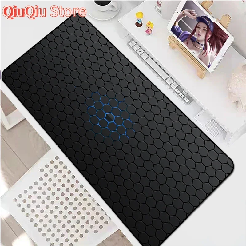

Honeycomb Gaming Mouse Mat Mausepad Gamer Cabinet Pc Accessories Keyboard Pad Deskmat Mousepad Mats Mause Laptops Pads Anime Xxl