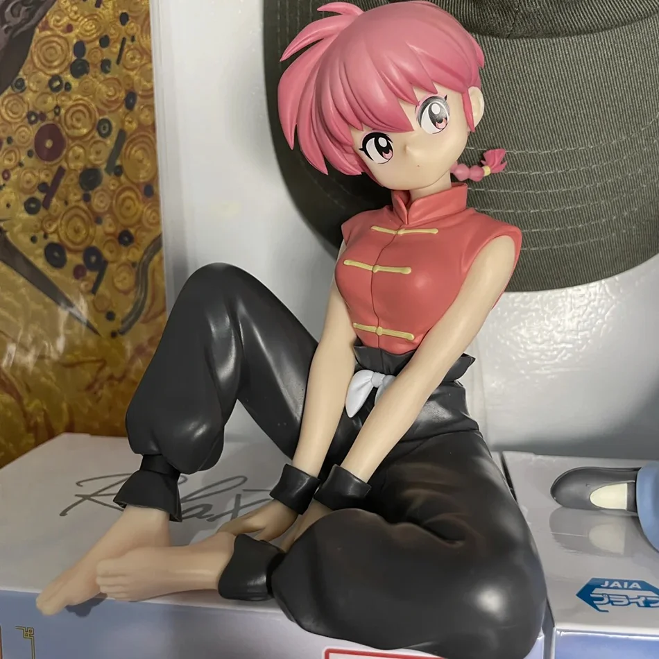 Original BANDAINAMCO BANPRESTO Ranma 1/2 Relax Time Shampoo Tendou Akane Ranma PVC Figur Modell Sammler Figur Spielzeug