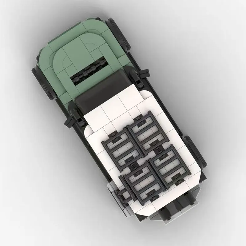 Spot MOC-455pcs Auto Kleine Deeltjes Assemblage Bouwstenen Puzzel Speelgoed Model Cadeauset Ornament