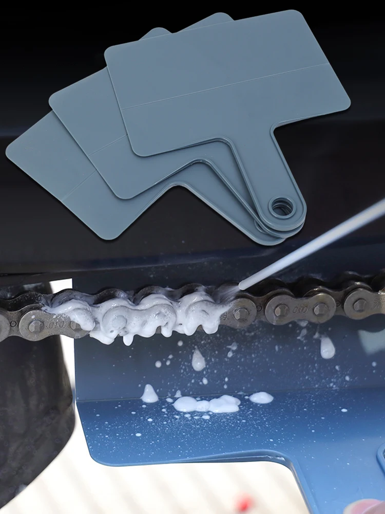 AliExpress Chain Oil Guard Splash Shield PP Plastic Universal Tire Anti-Splash Protector for Motorcycle Bicycle Bike Chain Lubrication Care