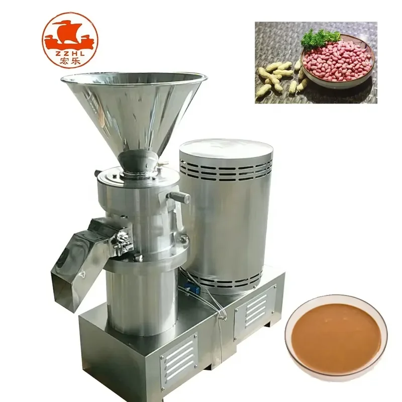 Small Grind Price Sesame Maker Tahini Colloid Mill Nut Peanut Butter Make Machine