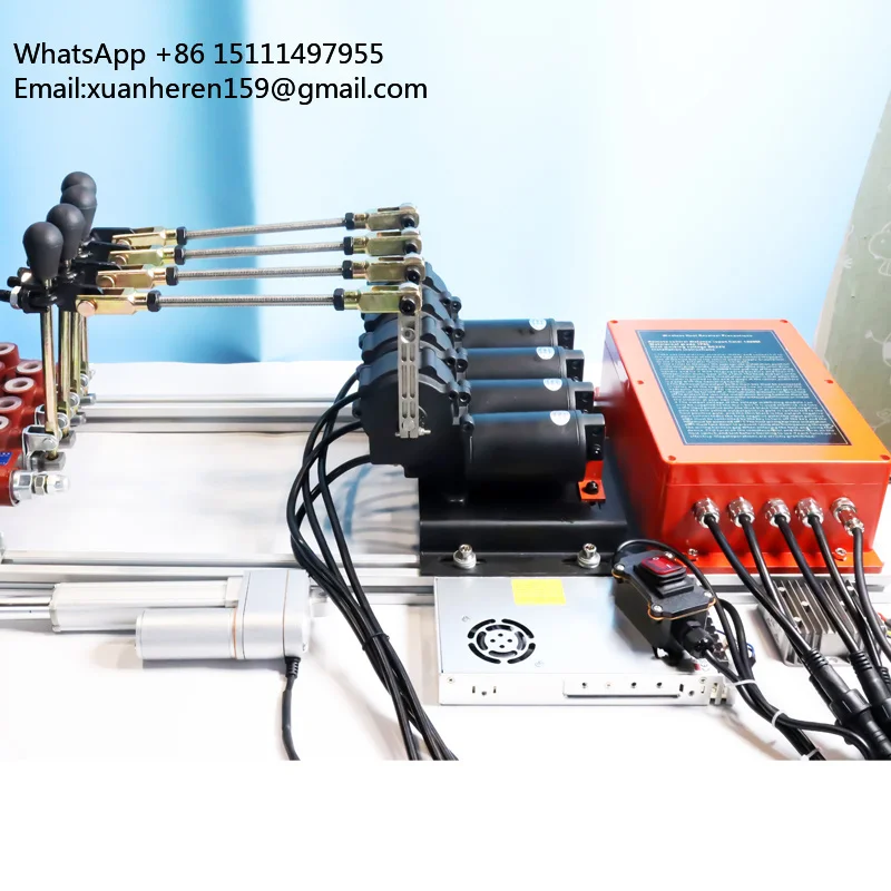 Rugged Construction Hydraulic Joystick Wireless Remote Control Kits for Truck Mounted Cranes