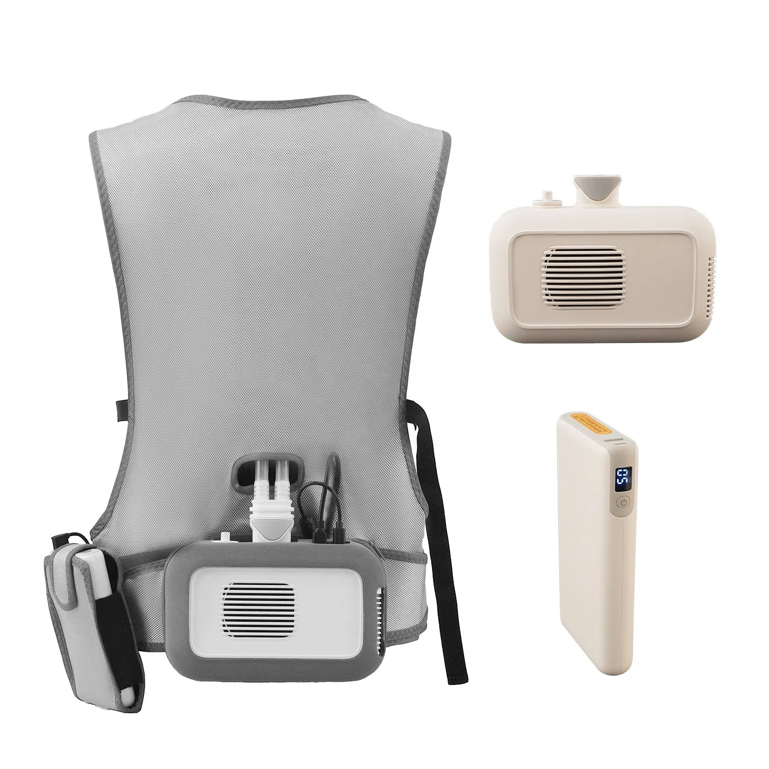 Outdoor Worker Body Stay Cool Indoor Hot Environment Instant Cooling Core Technology Cool Water Circulation Cooling Vest