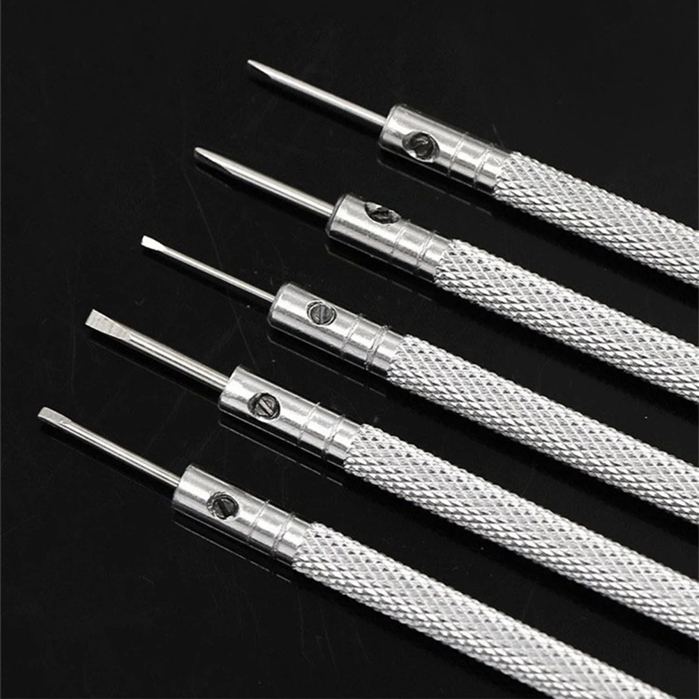 

5Pcs Professional Watch Screwdriver Set Multipurpose Repair Tools for Watches and Electronics Small Screwdriver