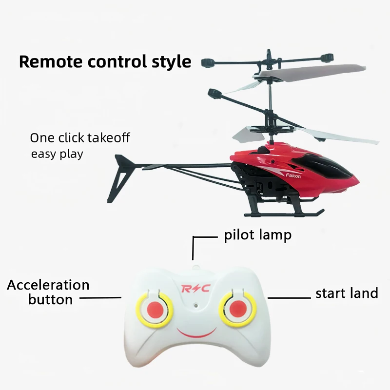 Mini Drone Rechargeable Mini RC Drone Remote Safe Fall-resistant RC Helicopters Drone Children Toys（No Remote Control Battery
