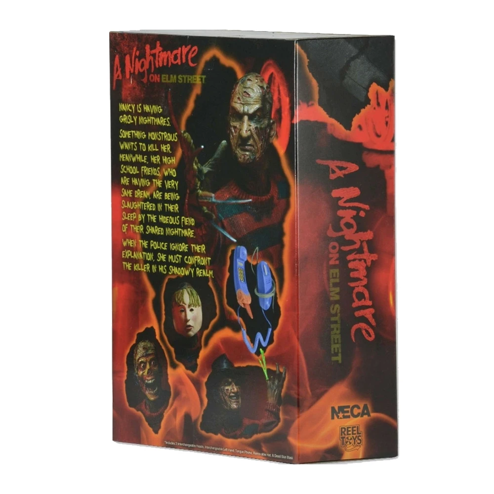 NECA Ghost Street Freddy 30th Anniversary Edition 7 بوصة عمل الشكل NECA 100% النموذج الأصلي دمية المرآب عدة ألعاب الرعب