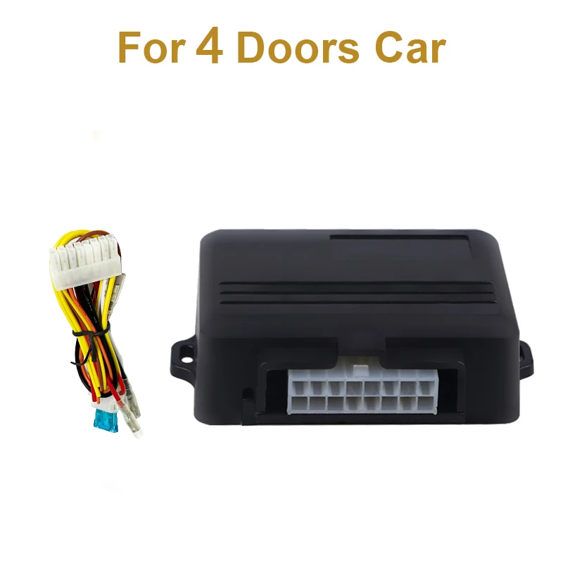 Universal Car Alarm Systems Car Power Window Roll Up Closer For 4 Doors Auto Close Windows Car Alarm Module Car Protector