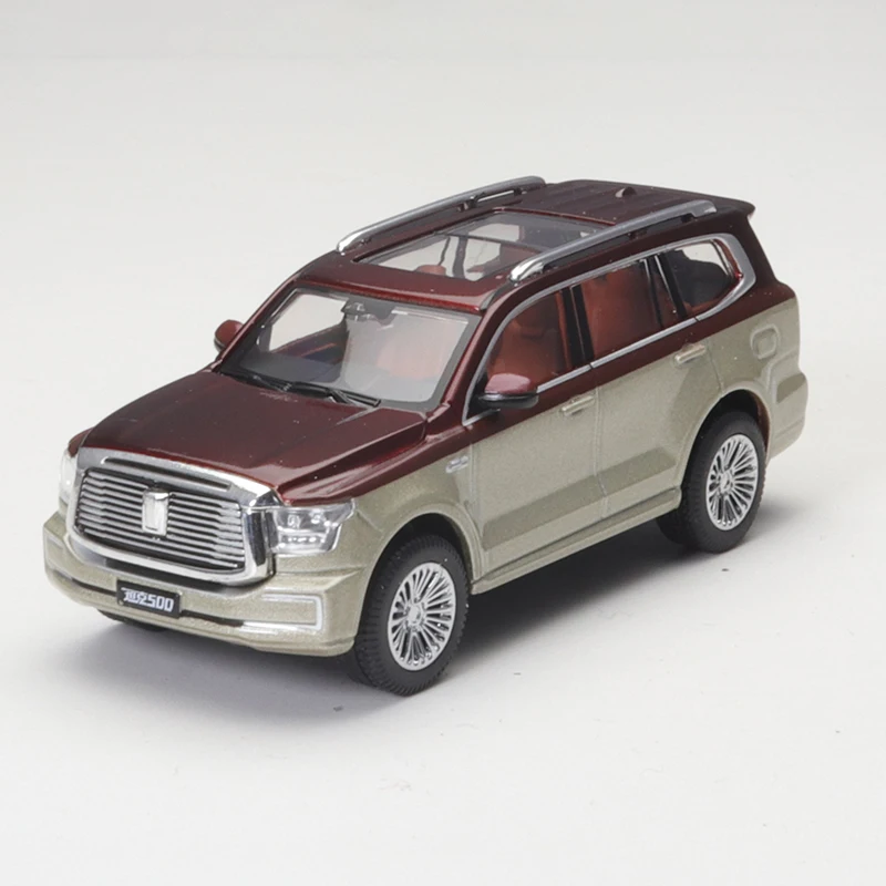 XCarToys-tanque 1/64 Off-rood Edition, modelo de coche de aleación naranja fundido a presión, regalo de colección de juguetes, 300