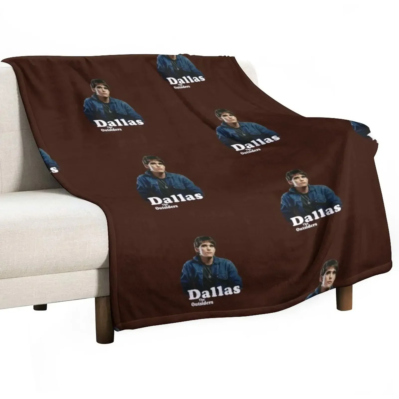 

Dallas Winston (The Outsiders) Throw Blanket Luxury Throw warm for winter Blankets