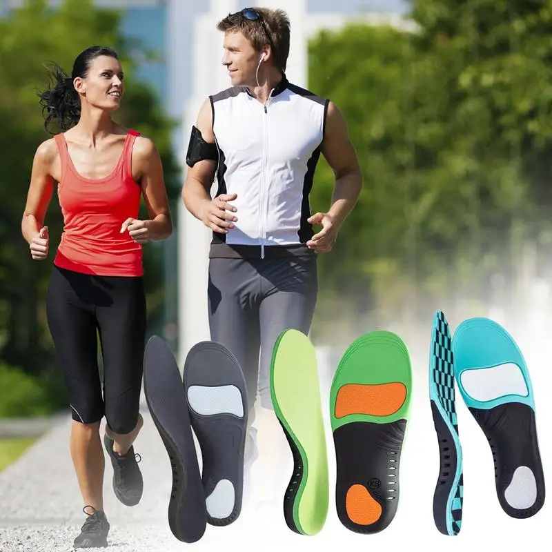 Insoles Orthopedic Breathable Feet Insoles Sports Shoe Insoles Orthotic Insoles For Men Women High Arch Work Boot Foot Inserts