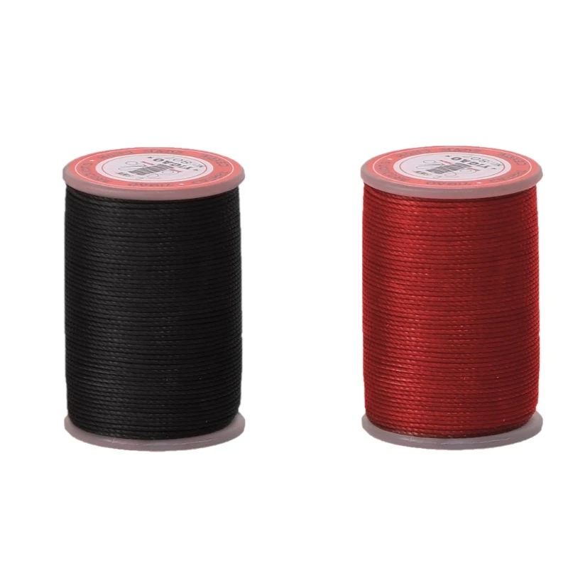 120yds/Roll Polyester Thread Waxed Sewing Thread 0.55mm Round Waxed Cord Thread for Beading Jewelry Making Stitching Dropship