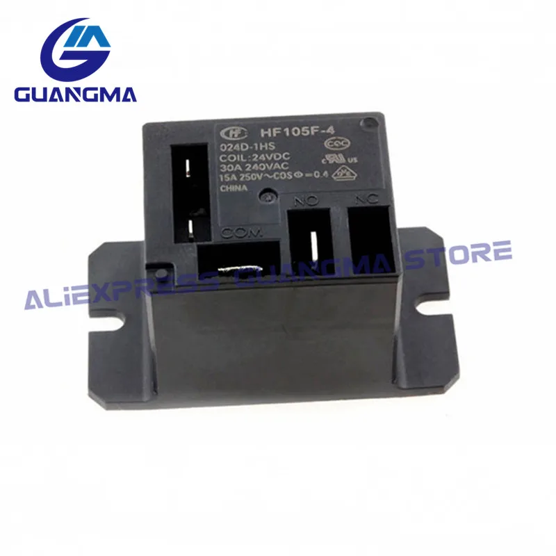 Imagem -04 - Relé Jqx105f4012d 024d 220a-1hs Jqx-105f-4-012d 024d-1zs Hf105f-4220a-1zs Jqx-105f-4-220a-1hst 30a Dc12v 24v 220v 35 Pcs