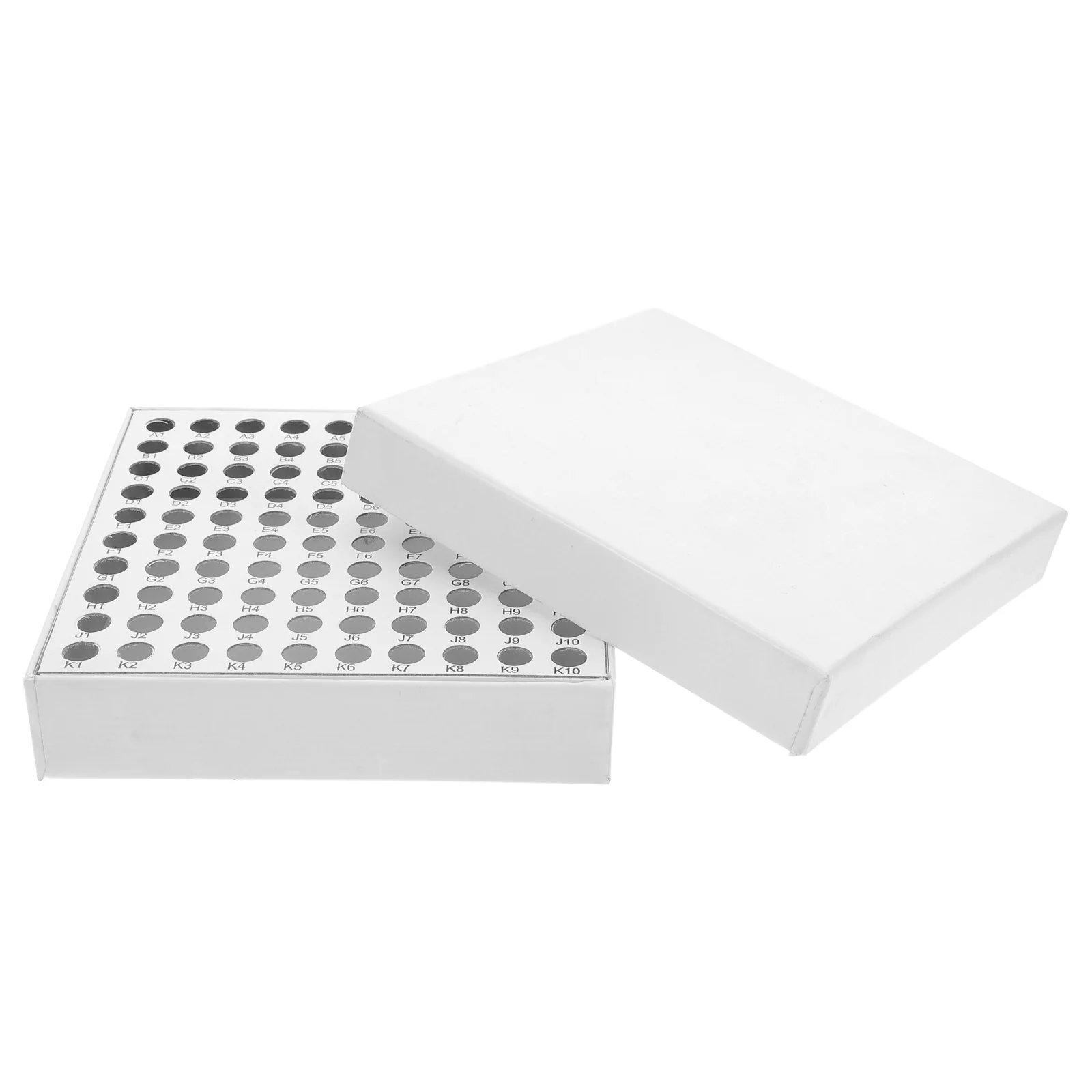

Freezer Boxes Microcentrifuge Tubes Sample Storage Fridge Containers Lids Paper Lab Use Low Temperature Tube Box
