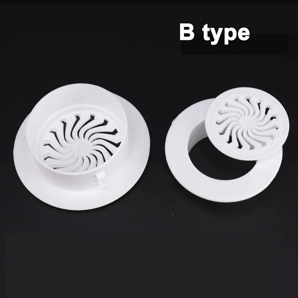 Separable Junction Box Plastic Wall Hole Decorate Cover Outlet Cable Protector Wire Tidy Grommet Pipe Collars Covers