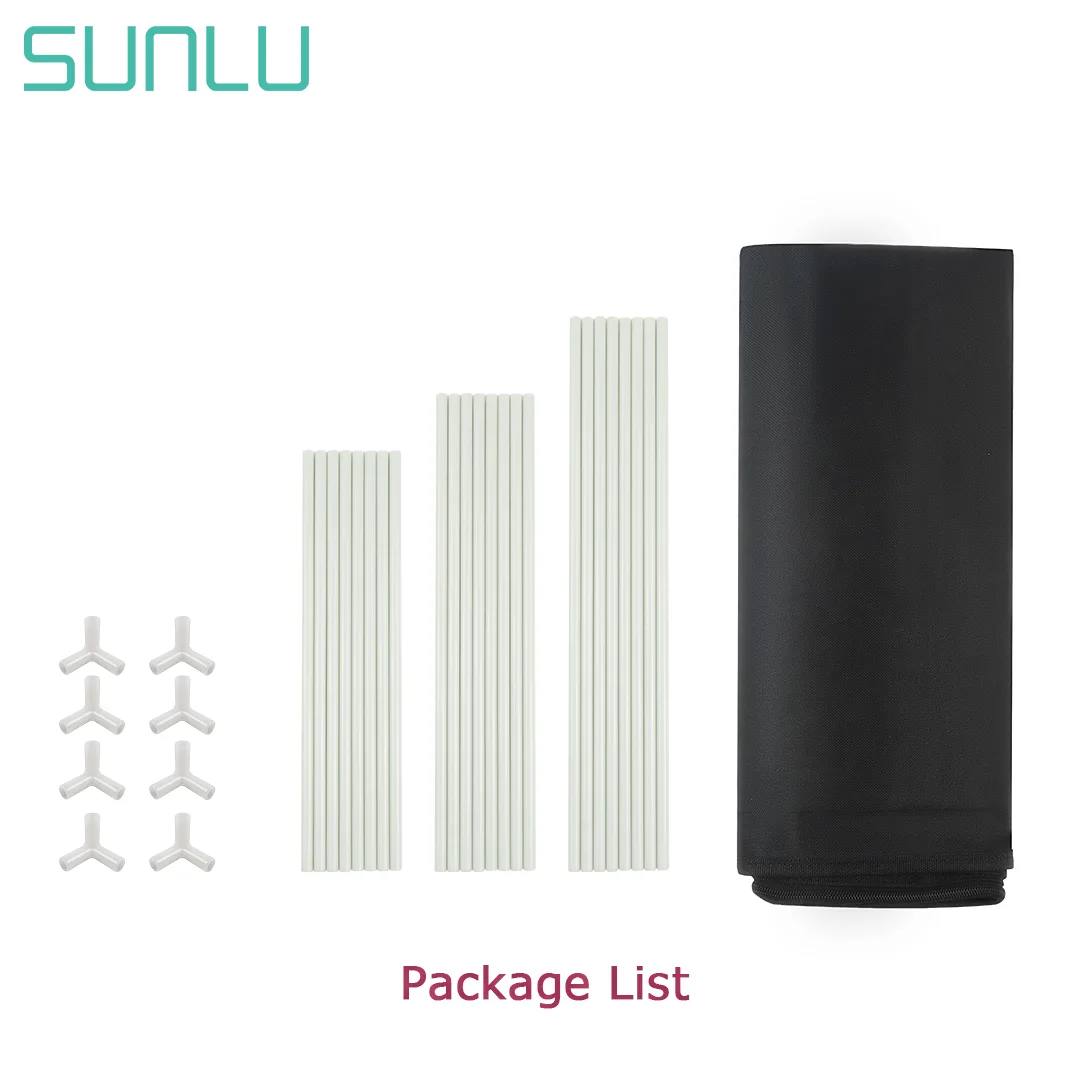 SUNLU 3D-printerbehuizing Groot formaat 650 * 550 * 750 mm Behoud interne circulatie van warmte Beter afdrukeffect voor Ender-3/3 P