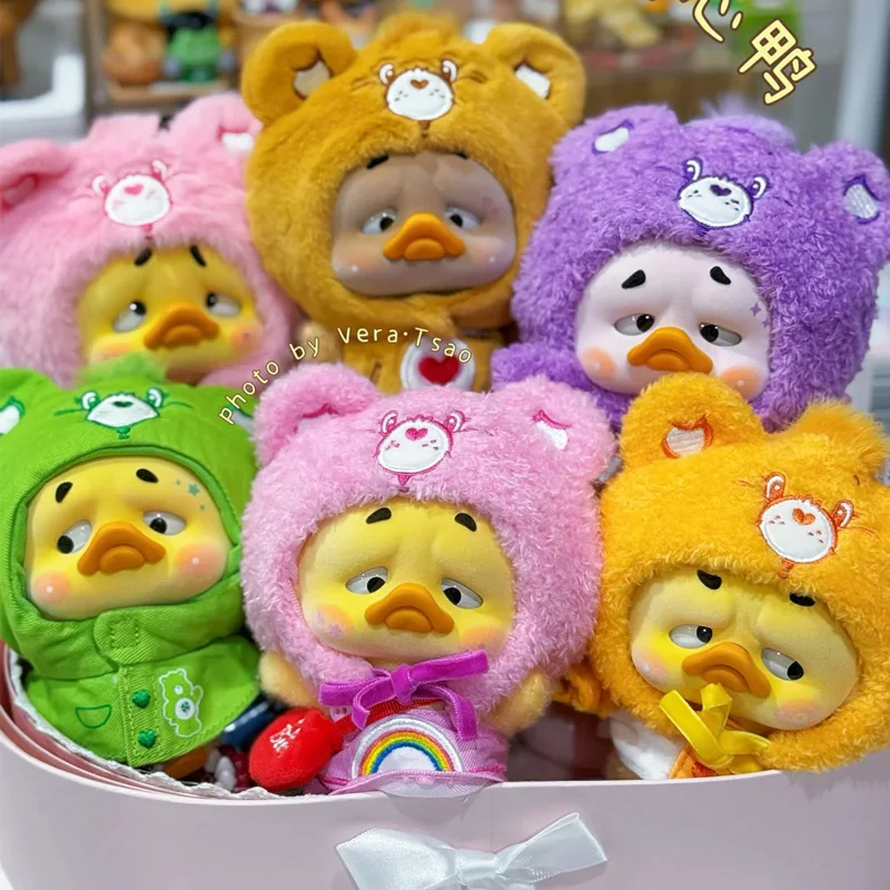 【presale】2026 New Official Genuine UpsetDuck Neon Sweetie Duck Fourth Generation Exquisite Blind Box Birthday Gift Toy