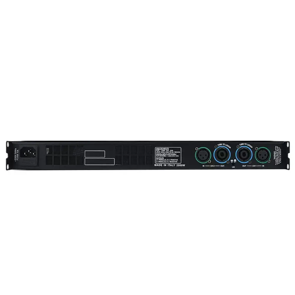 Professional 2 Channel o Power Amplifier Class D Digital Power Amplifier