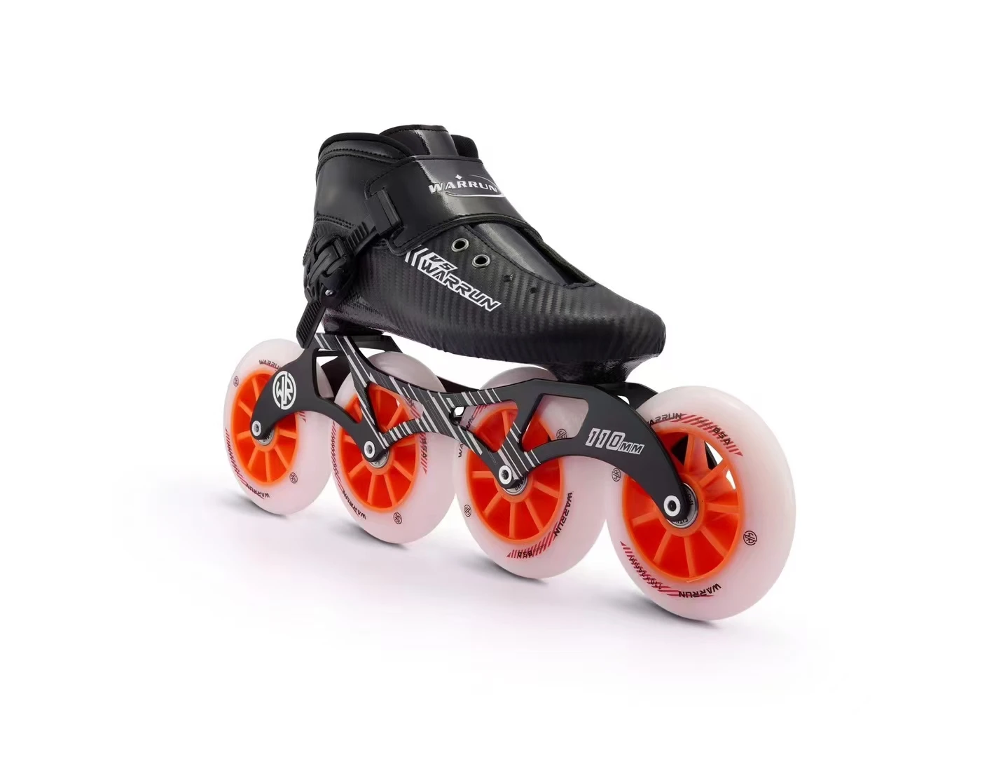 New Arrival Promotion Professional Carbon Fiber Junior Speed Inline Roller Skate Frame 3 Wheels 4 Wheels 110mm Stock Available