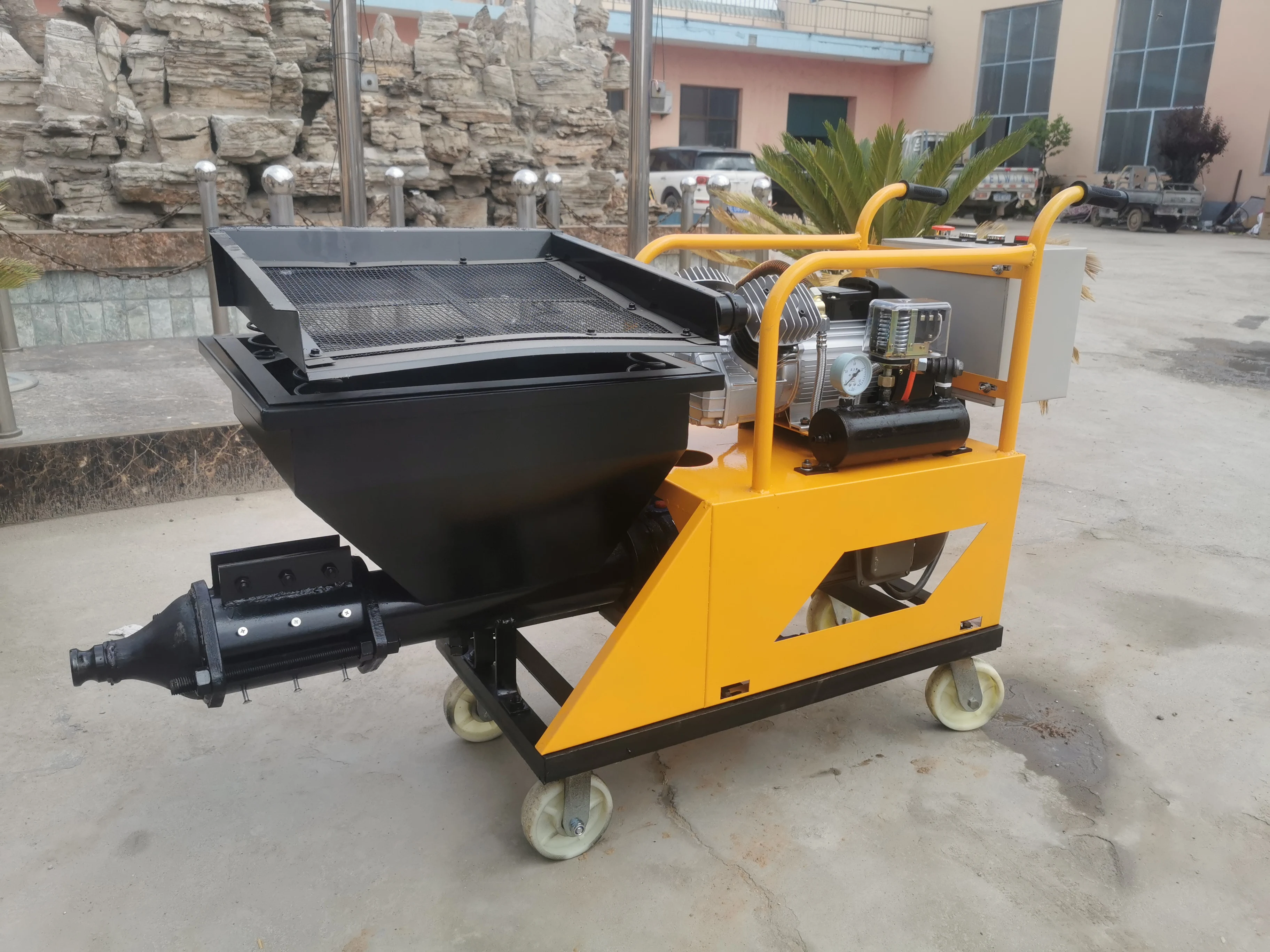 China Factory Direct Sale High Electric Mortar Sprayer Cement Sand Plaster Spraying Machine for Wall Construction Site