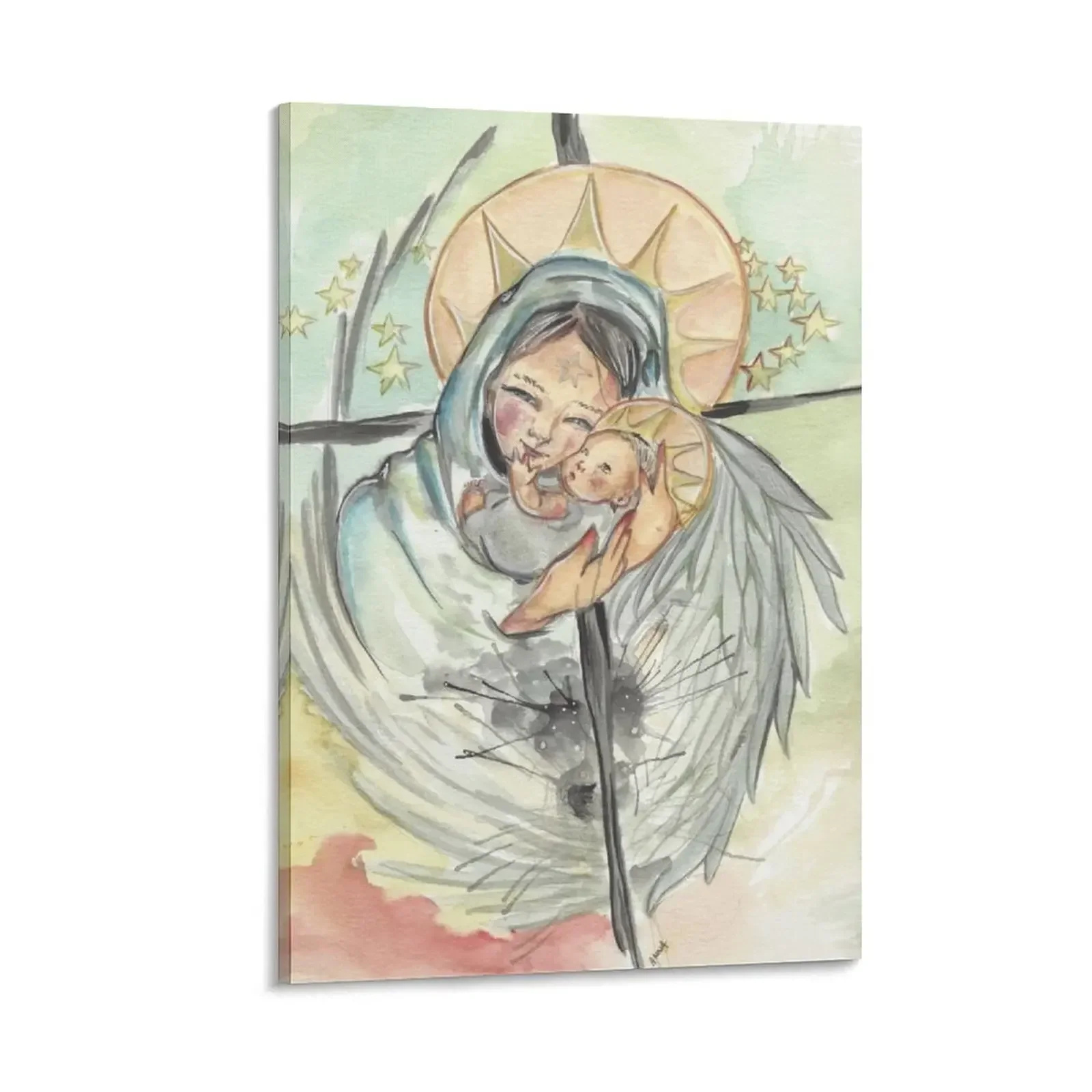 

holding jesus Canvas Painting Decoration Wall paintings wall decoration paintings