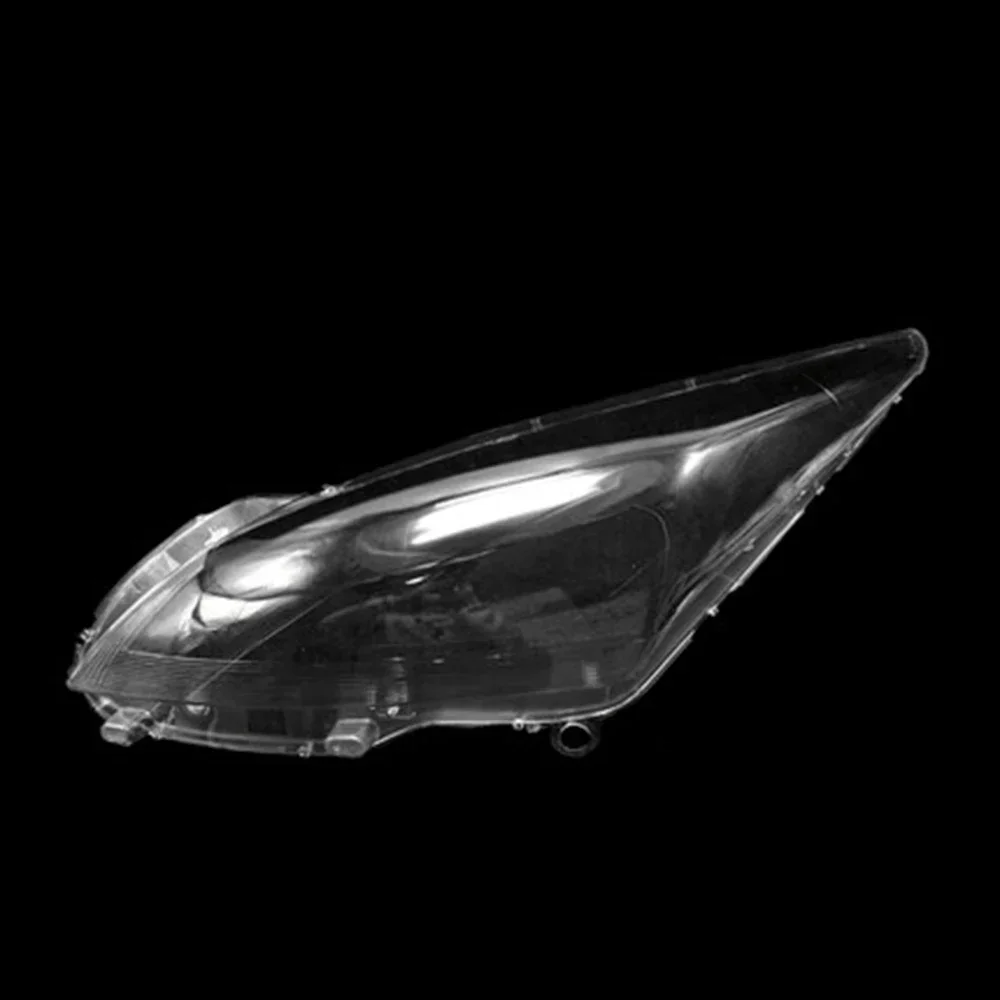 For Peugeot 3008 2013~2019 Headlamp Cover Transparent Lamp Shade Headlight Shell Plexiglass Replace Original Lampshade