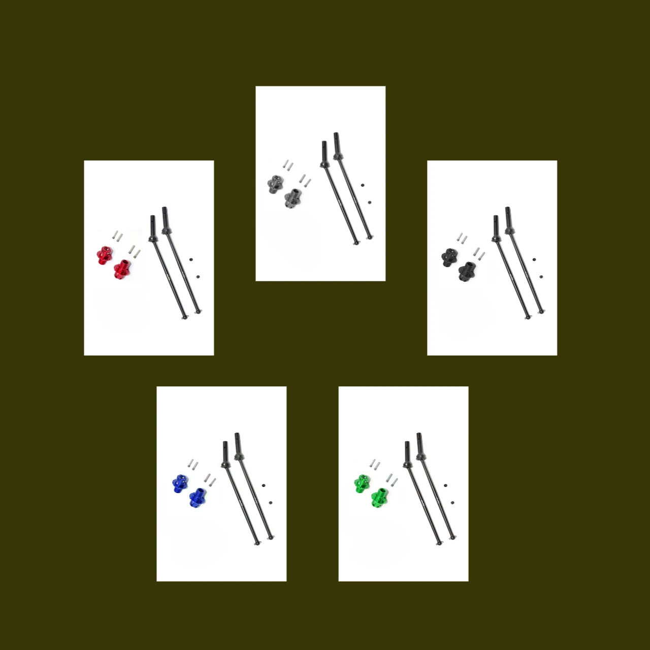 

GPM Aluminum Front Cvd+13MM Hex For ARRMA 1/8 KRATON, OUTCAST