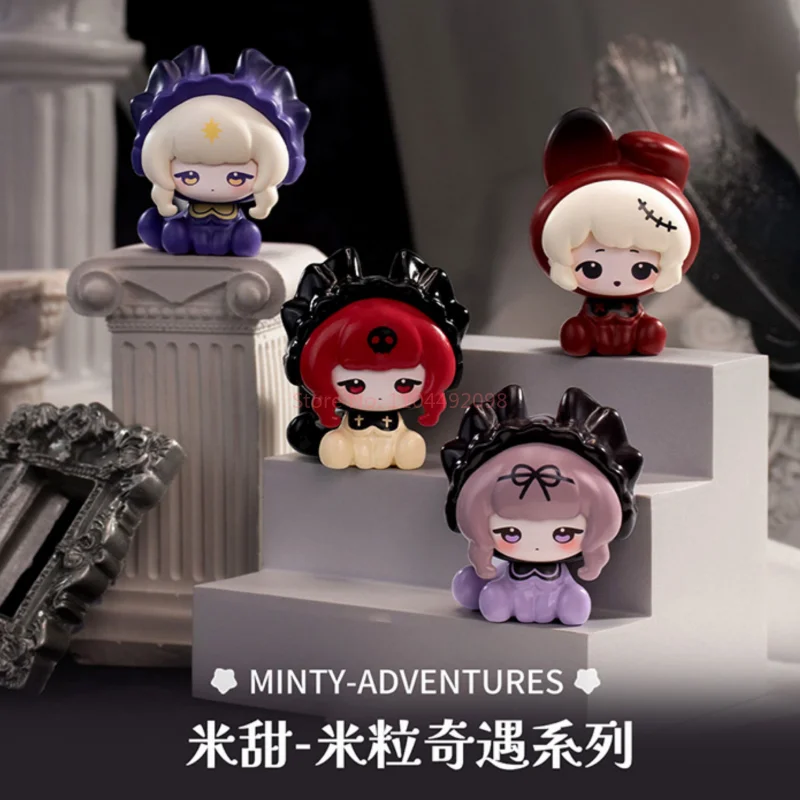 New Hot Come4free Mini Minty Blind Bag Adventure Series Cute Mini Pvc Cute Grain Toy Child Collect Ornament Girl Birthday Gifts