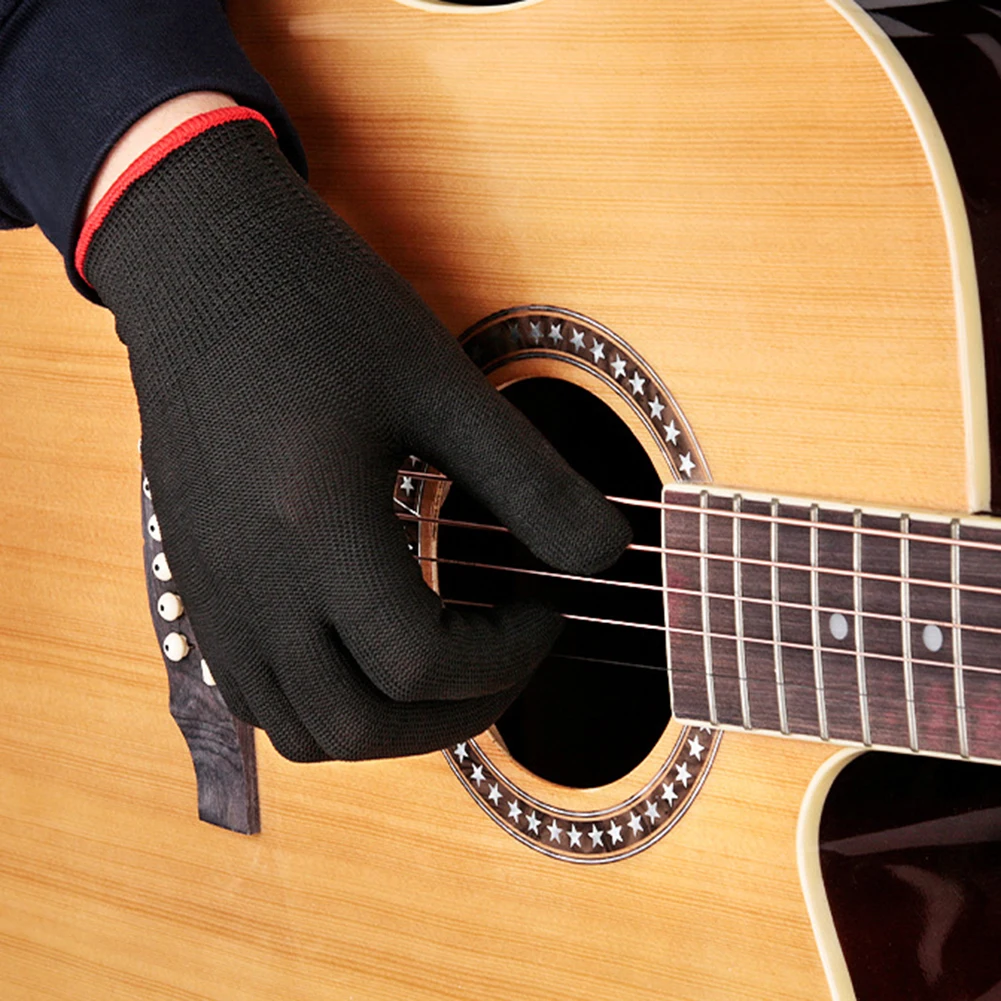 Anti Pain Finger Guitar Sore Fingers Specifications Gig Gloves L M Ukulele Anti Pain Finger Left Hand Guitar Gloves