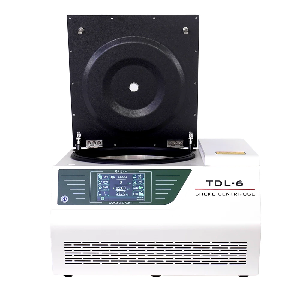

TDL-6 Low Speed Refrigerated 6000rpm Stem Cell Medical Hospital Large Capacity Swing Out Centrifuge
