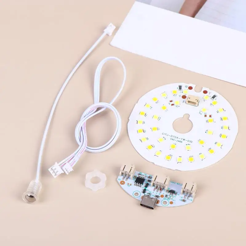 New Sale LED Light Panel Controller Dimming Adjustable Brightness DC5V Input With ON OFF For Study Table Reading Lights