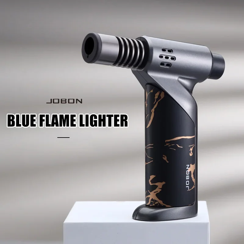 

JOBON Multifunctional Spray Gun Lighter with Adjustable Flame Size Safety Lock Design Sustainable Ignition Tools Cigar Lighter