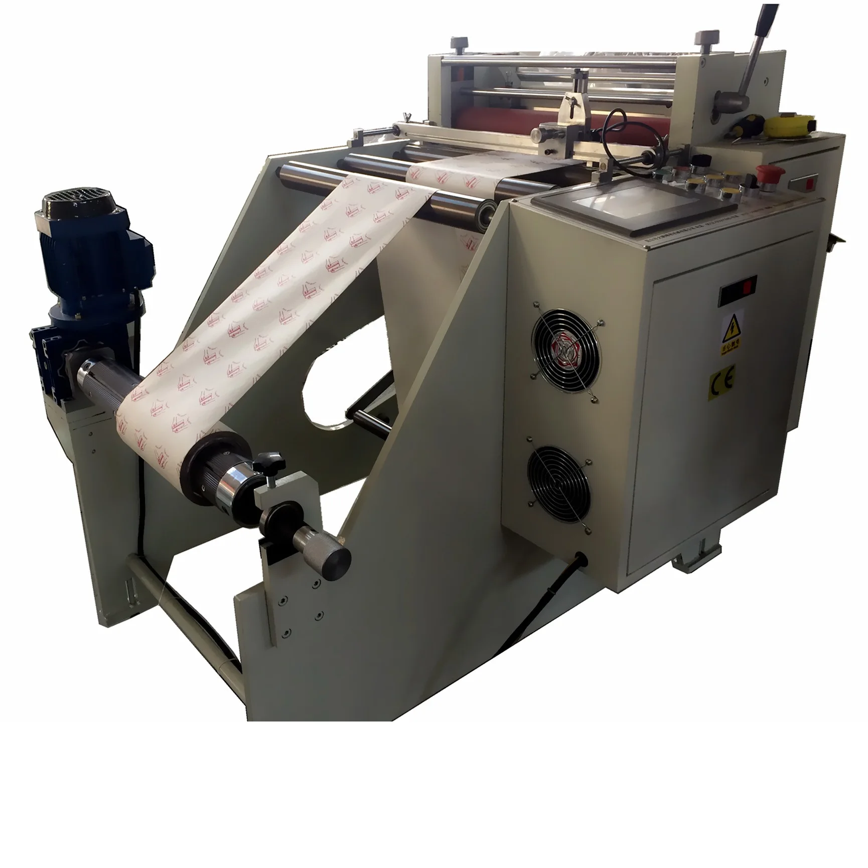 

color printed paper roll to sheet cutting machine