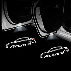 Luce di cortesia per portiera dell'auto accessori per auto lampada con Logo per Honda Accord 10th 7th 8th 9th 2003-2020 2021 2022 2023 accessori per auto