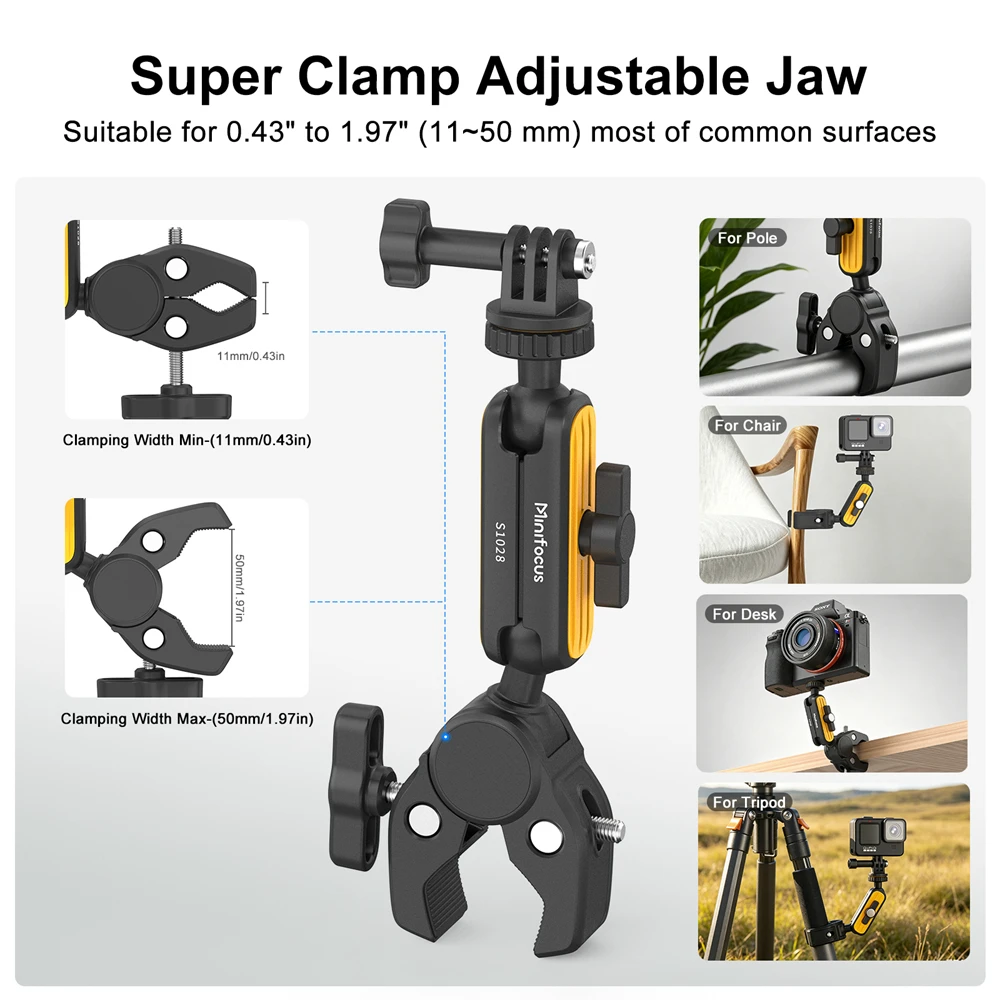 Super Clamp with 360° Dual Bal - огляд і ціна Monitor Arm Clamp