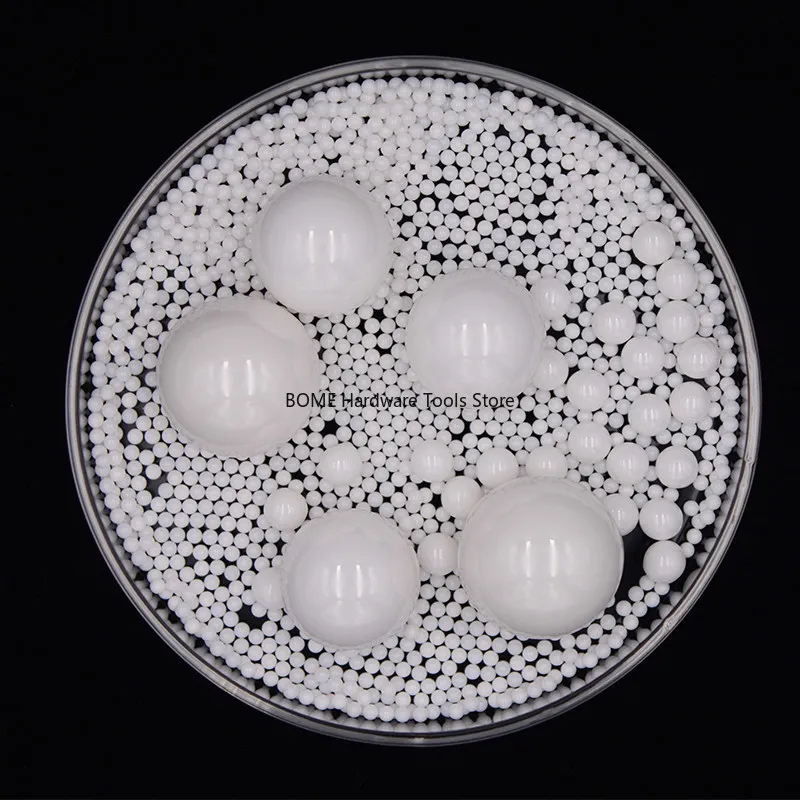 10/50/100Pcs Zirconia Ceramic Ball 4.0/4.5/4.763/5.0/5.159/5.5/5.556/5.953/6.0/6.35/6.5/6.747/7.0/7.144/7.5 Mm High Precision
