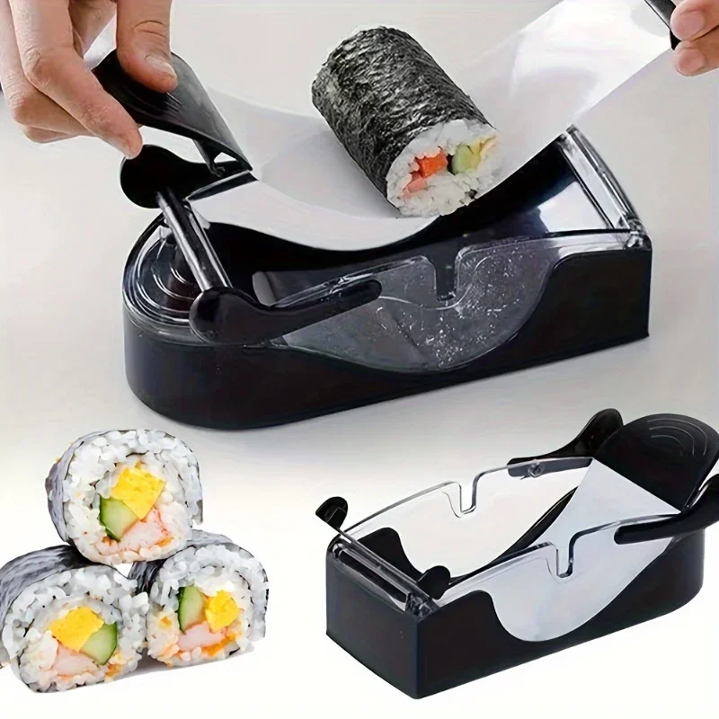 Sushi Tools DIY Seaweed Wrapped Rice and Vegetable Roll Kitchen Making Gadgets Plastic Japanese Sushi Maker Roller Equipment