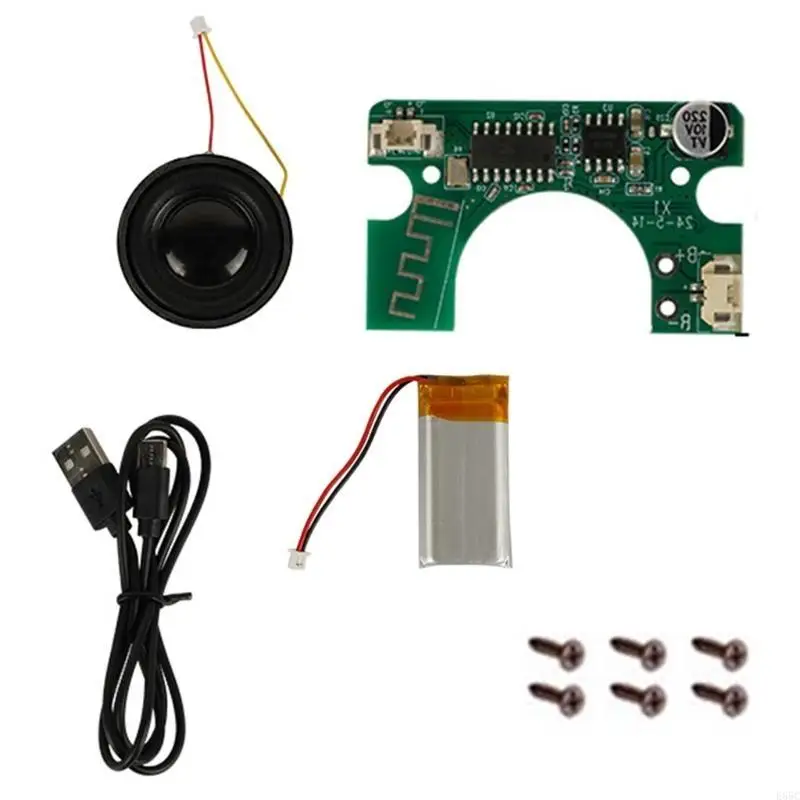 E65C DIY Bluetooth-compatible Speaker Box Electronic Sound Amplifier Science