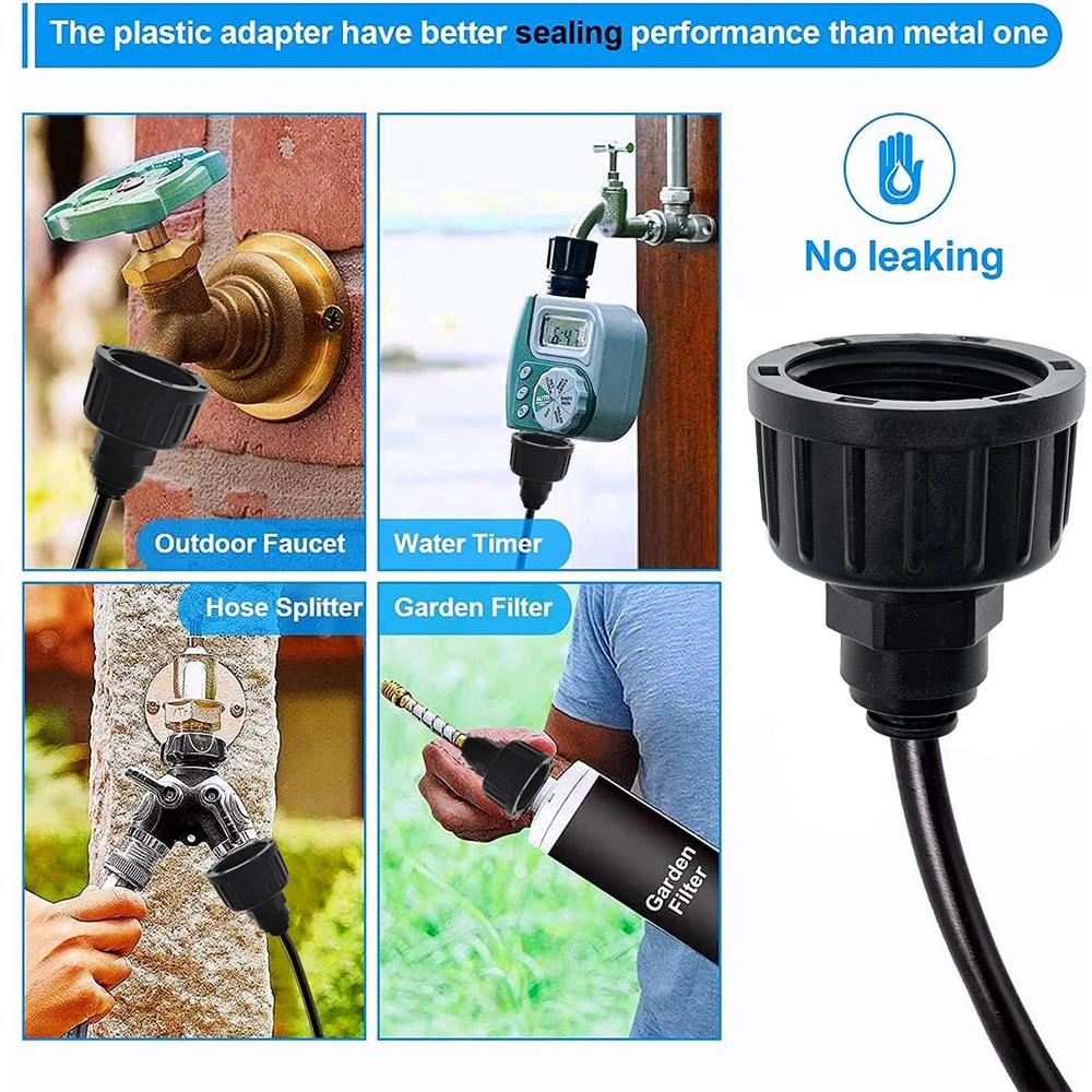 DIY Outdoor Nebulizer Garden Sprayer Misting Cooling System 33FT Misting Line12 Brass Mist Nozzles For Patio Terrace Greenhouse