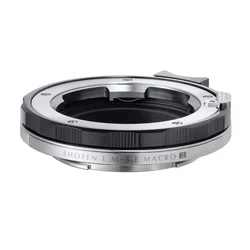 SHOTEN Lens Adapter Leica M to Sony E Macro II Helicoid 6mm to Sony a5000 a6000 a6400 A7C A7C2 A1 A9 A7S A7R2 A73 A7R4 A7R5