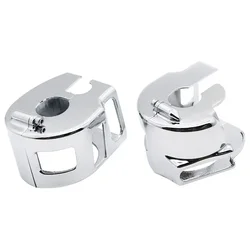 Chrome Motorcycle Switch Housing Covers For Yamaha XVS V-Star 650 Custom Only / Road Star 1600/ 1700 ( Excludes Warrior )