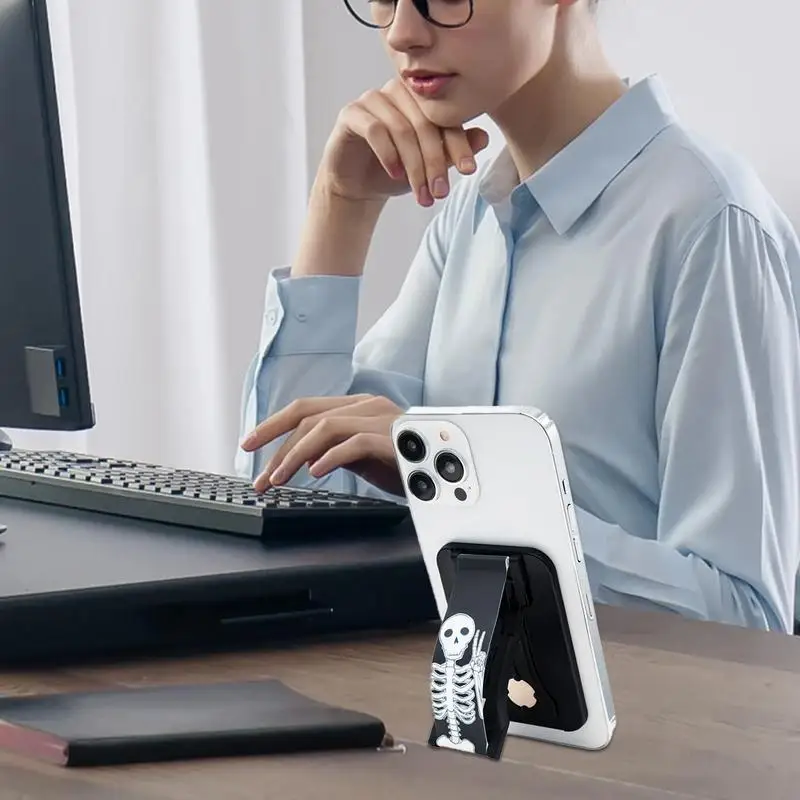 

Sticky Phone Mount Adjustable Phone Stand & Mount Sturdy Cell Phone Cradles Secure Grip Versatile Phone Holder for Desk