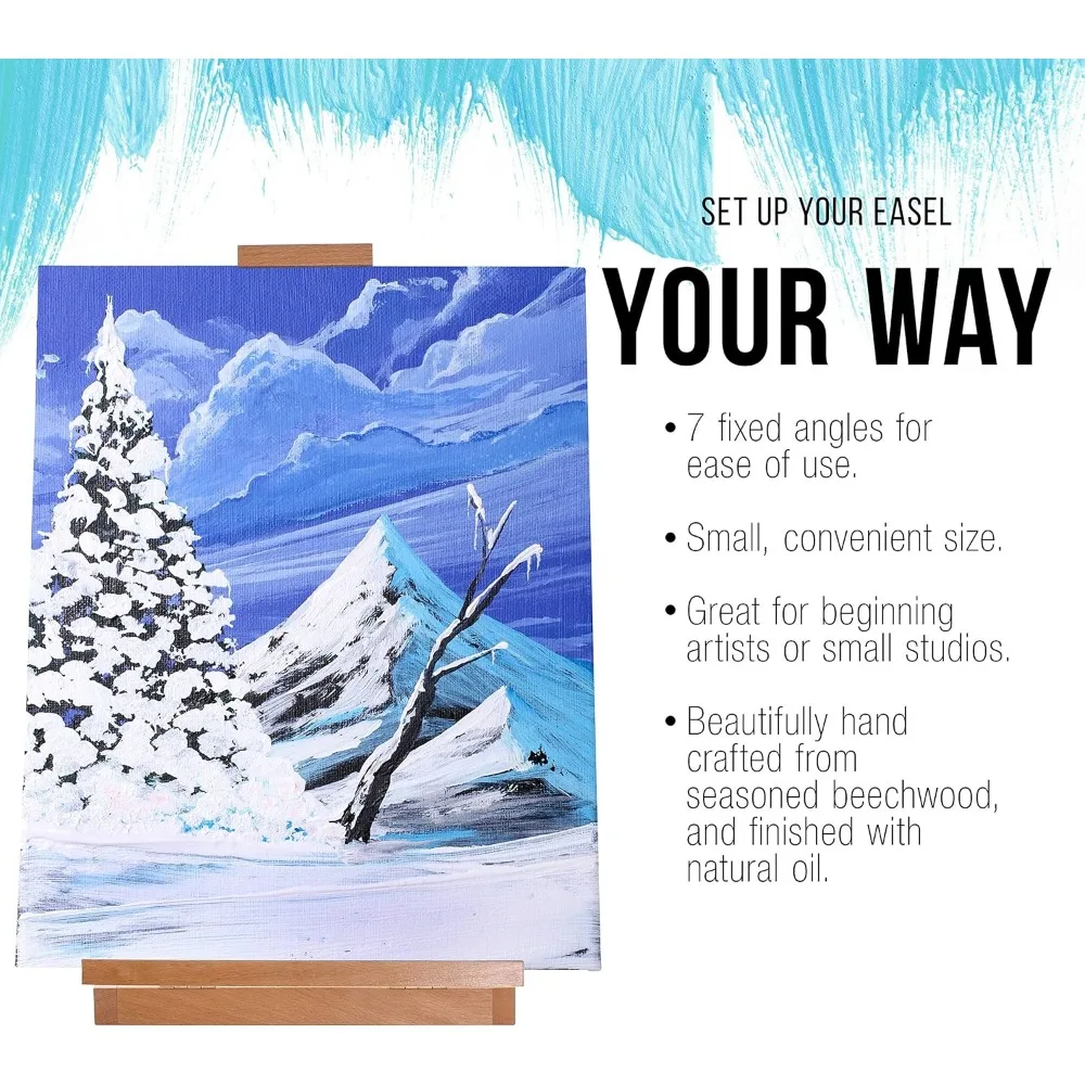 حامل سطح الطاولة عالي التحمل من Venice - طاولة رسم لسطح المكتب في استوديو الفنان، طاولة صياغة محمولة، لوحة فنية قابلة للتعديل،