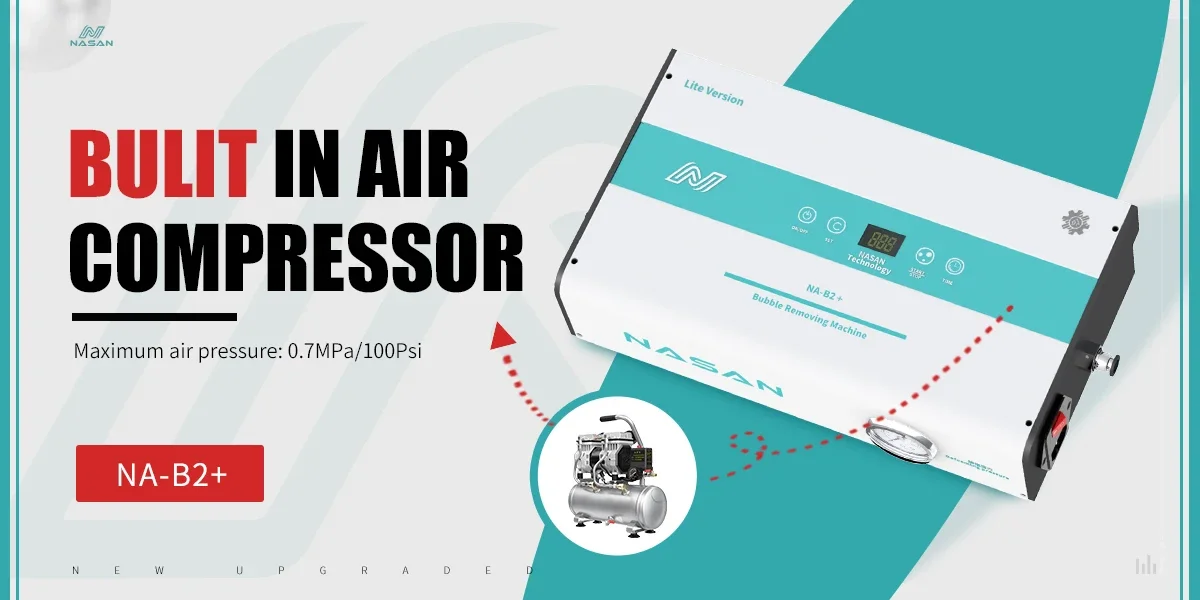 Nasan NA-B2 NA-B2+ Mini Air Bubble Removing Machine LCD