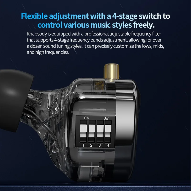 CCA Rhapsody HIFI наушники 2DD + 4BA динамические музыкальные наушники со съемным кабелем с шумоподавлением проводные наушники